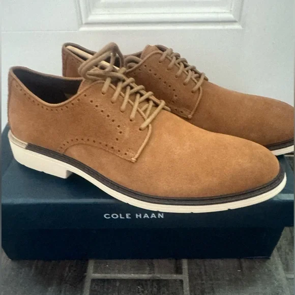 NEW COLE HAAN men\'s goto plain toe oxford shoe in golden toffee Cole Haan | Shoes | Cole Haan Goto Plain Toe Oxford Golden  main image 4